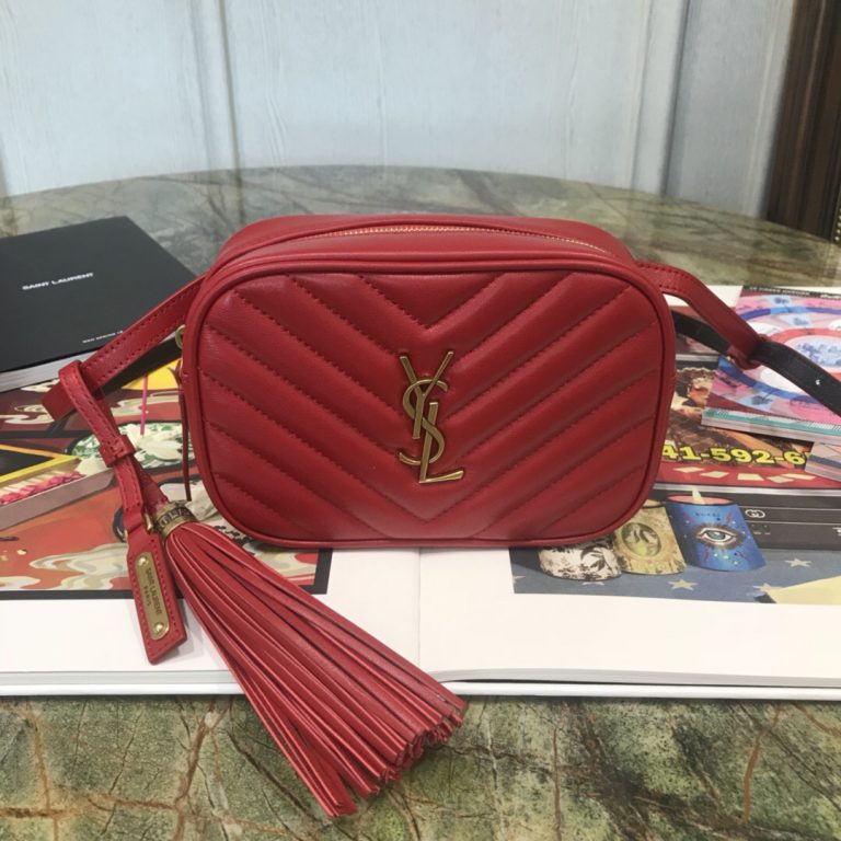 Belt Bags YSL Lou Belt Bag In Burgundy Leather belt-bags-ysl-lou-belt-bag-in-burgundy-leather